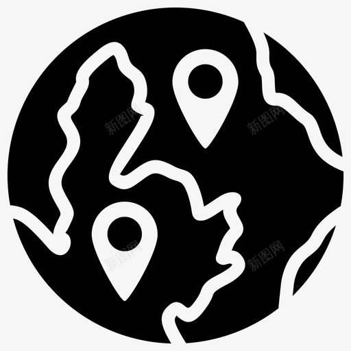 地球地图集行星svg_新图网 https://ixintu.com 地球 地图集 行星 世界