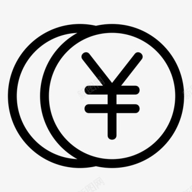 日元债券现金图标