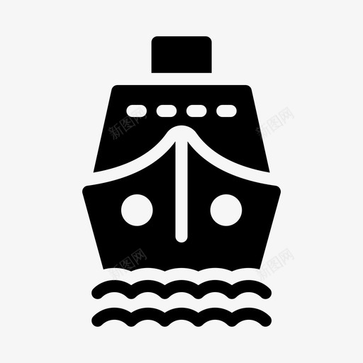 邮轮船旅游svg_新图网 https://ixintu.com 邮轮 轮船 旅游 旅游线路