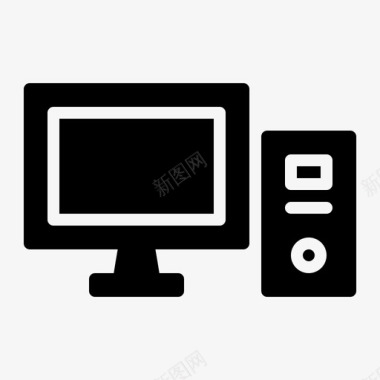 计算机个人电脑电子设备图标