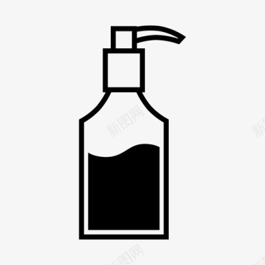 洗手液抗菌剂液体肥皂图标
