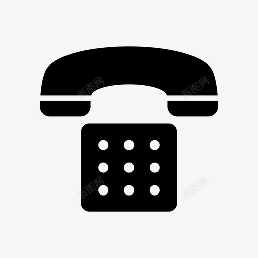 呼叫联系我们拨号板svg_新图网 https://ixintu.com 联系 我们 呼叫 拨号 电话 支持