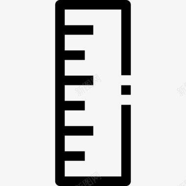 设计测量尺子图标