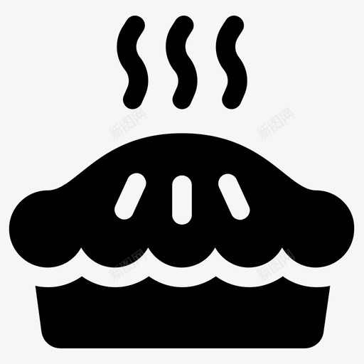 派烤吃svg_新图网 https://ixintu.com 派烤 糕点