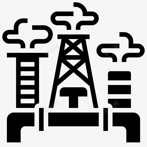 天然气管道工业污染svg_新图网 https://ixintu.com 天然气 管道 管道工 工业 污染 炼油厂 元素 标志 标志符 符号
