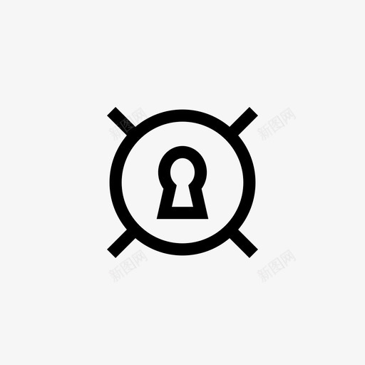 锁监狱钥匙孔svg_新图网 https://ixintu.com 监狱 钥匙孔 保护 犯罪 安全 像素 符号