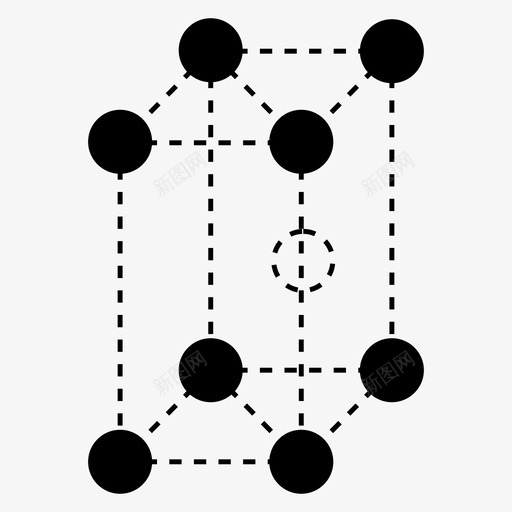 六方晶体化学晶体学svg_新图网 https://ixintu.com 晶体 六方 化学 学科 科学