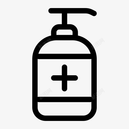 洗手液洗涤剂卫生用品svg_新图网 https://ixintu.com 洗手 洗涤剂 卫生用品 肥皂 流行