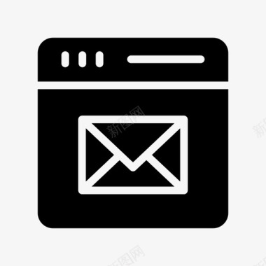 电子邮件internet消息图标