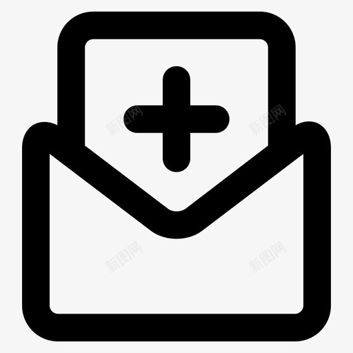 电子邮件添加业务和财务svg_新图网 https://ixintu.com 业务 财务 电子邮件 添加 文档 界面 大纲
