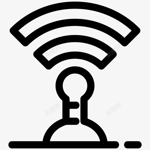 wifi互联网移动svg_新图网 https://ixintu.com 信号 互联网 移动 移动网 网络 无线 卫星