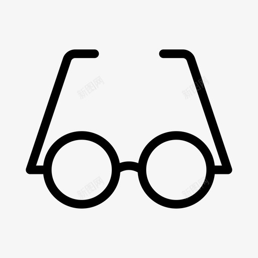 眼镜教育护目镜svg_新图网 https://ixintu.com 眼镜 教育 护目镜 光学 像素 线条