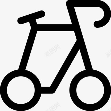 自行车比赛助推快速图标