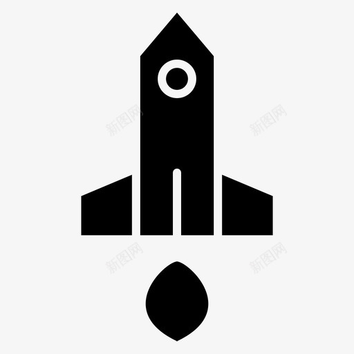 火箭发射太空任务svg_新图网 https://ixintu.com 火箭 发射 太空 任务 科学