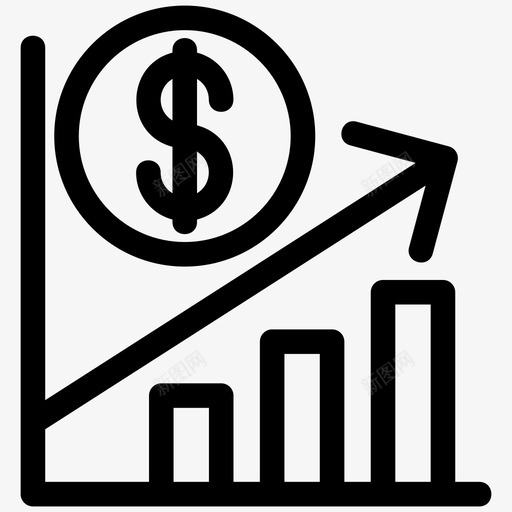 利润财务增长svg_新图网 https://ixintu.com 财务 利润 增长 资金 工厂 项目 商业 策略