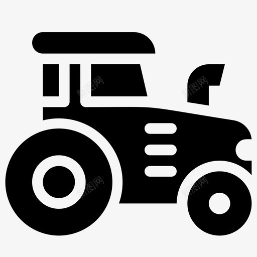 拖拉机农业汽车svg_新图网 https://ixintu.com 运输工具 拖拉机 农业 汽车 机械 图示