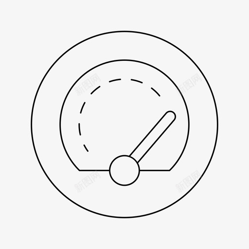 速度表表盘快速svg_新图网 https://ixintu.com 速度 度表 表盘 快速 指示器