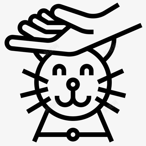 玩宠物猫可爱svg_新图网 https://ixintu.com 宠物 可爱 小猫 在家 工作