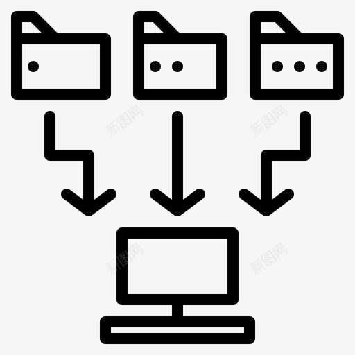 收集分析客户svg_新图网 https://ixintu.com 收集 分析 客户 数据 信息 数据分析