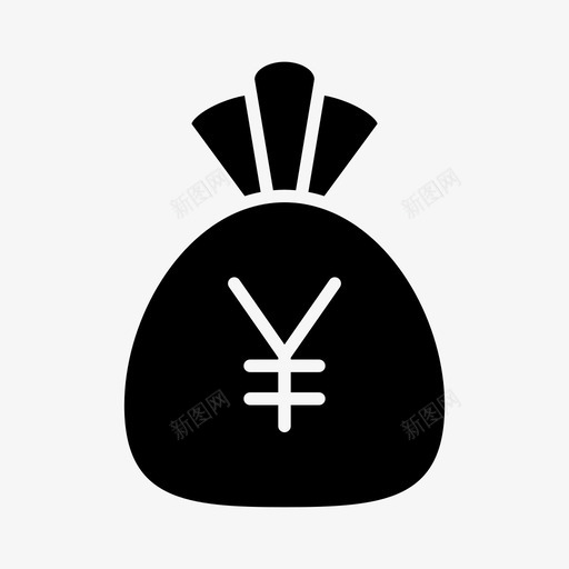 钱袋货币金融svg_新图网 https://ixintu.com 钱袋 货币 金融 人民币
