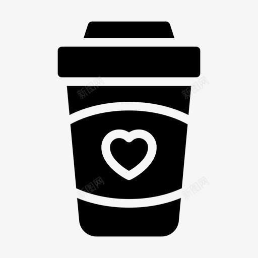 咖啡饮料约会svg_新图网 https://ixintu.com 饮料 爱情 咖啡 约会 化学