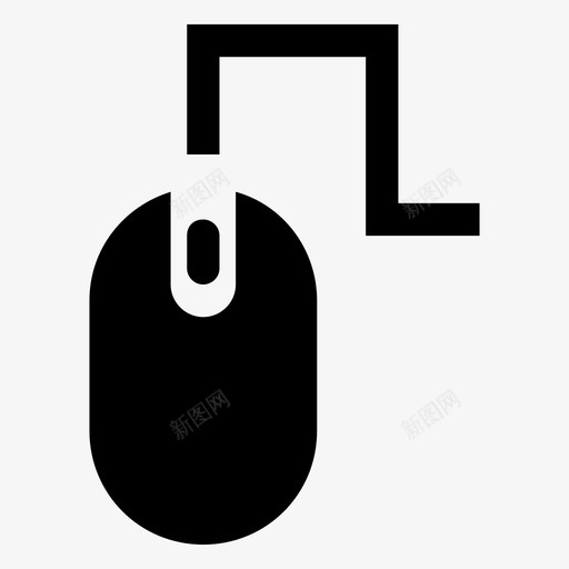 鼠标单击计算机设备svg_新图网 https://ixintu.com 计算机 设备 鼠标 单击 硬件 输入 系统 附件 响应 用户界面 图示