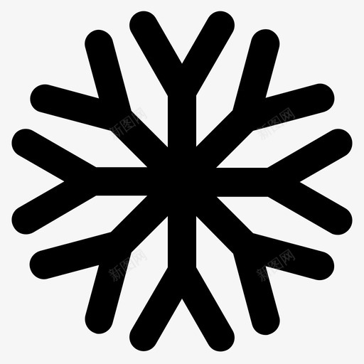 寒冷圣诞节霜冻svg_新图网 https://ixintu.com 寒冷 圣诞节 霜冻 雪花 冬天 户外 轮廓
