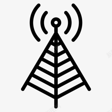天线互联网收音机图标