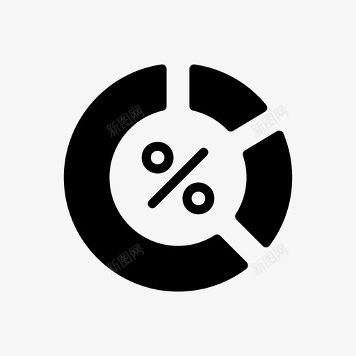 折扣图表优惠svg_新图网 https://ixintu.com 图表 折扣 优惠 销售 黑色 星期五 网络 星期一 线条 符号