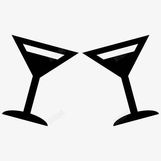 喝酒庆祝鸡尾酒会svg_新图网 https://ixintu.com 喝酒 庆祝 鸡尾 鸡尾酒 酒会 节日 除夕夜 聚会