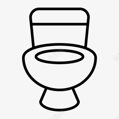 卫生间公共场所盥洗室图标