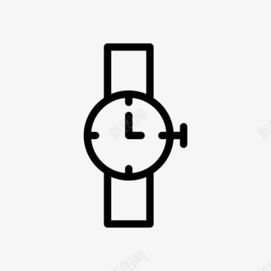 腕表时钟物体图标