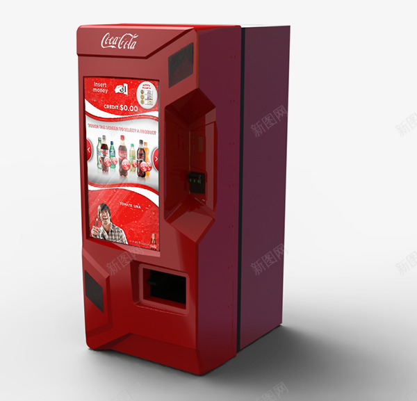 Interactive Vending Machine  Interactive Vending Machine可口可乐png免抠素材_新图网 https://ixintu.com 可口可乐