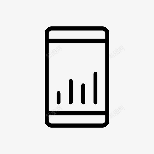 移动图表在线svg_新图网 https://ixintu.com 搜索引擎 优化 移动 图表 在线 报告 互联网 线条