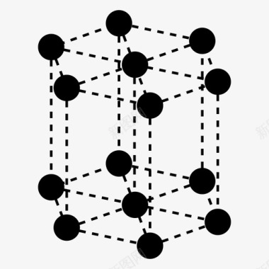 六方晶体化学晶体学图标