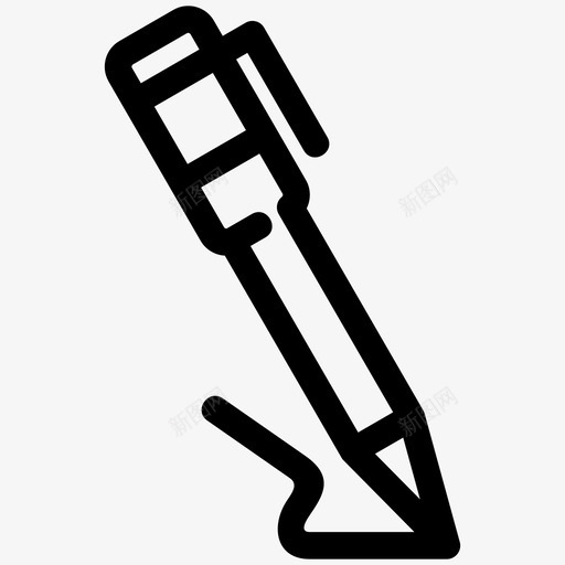 钢笔绘画教育svg_新图网 https://ixintu.com 钢笔 绘画 教育 教育学 学校 文具 学习 交通 机器 技术