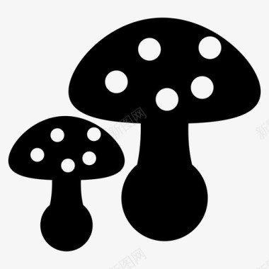 蘑菇香菇香草图标