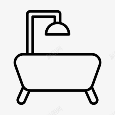 浴室清洁卫生图标