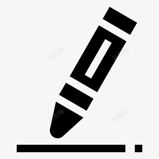 蜡笔颜色彩色铅笔svg_新图网 https://ixintu.com 蜡笔 颜色 彩色 铅笔 教育 文具 艺术 设计 基本 填充