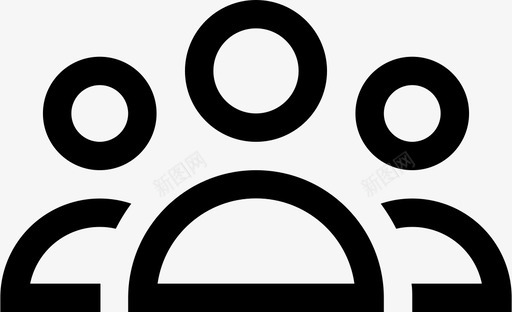 团队组用户人员svg_新图网 https://ixintu.com 团队 用户 人员