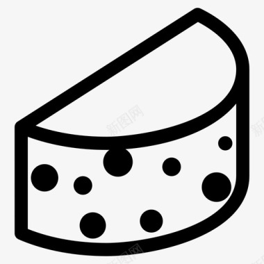 奶酪食品美食图标