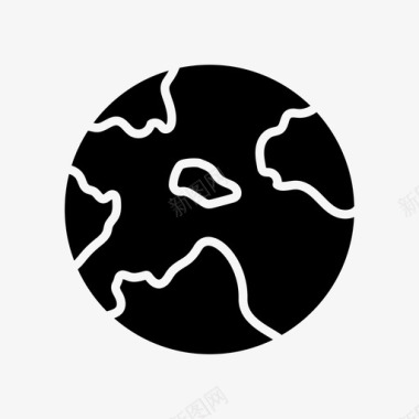 世界联系我们地球图标