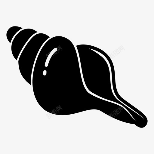 蜗牛壳动物海滩svg_新图网 https://ixintu.com 蜗牛 动物 海滩 海洋 暑假