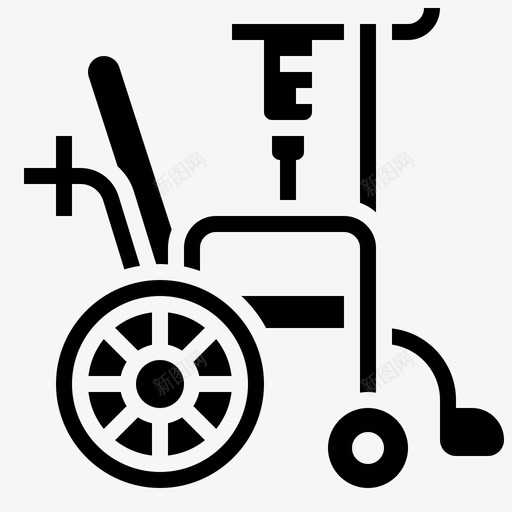 轮椅无障碍残疾人svg_新图网 https://ixintu.com 轮椅 残疾人 无障碍 患者 医院 标志 标志符 符号