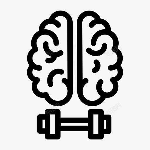 大脑训练脑力认知训练svg_新图网 https://ixintu.com 训练 大脑 脑力 认知 智力 坚强 强的 头脑