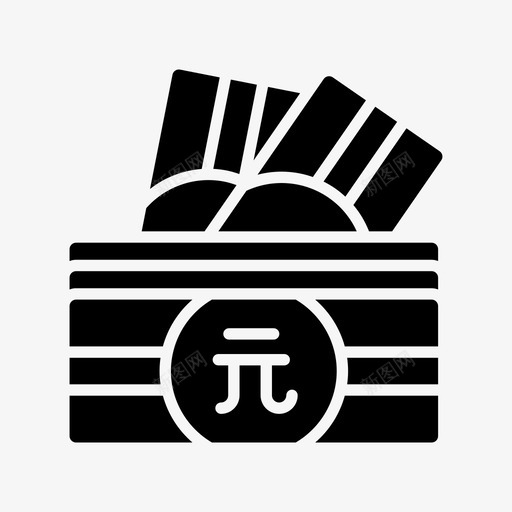 人民币银行现金svg_新图网 https://ixintu.com 货币 人民币 银行 现金 金融