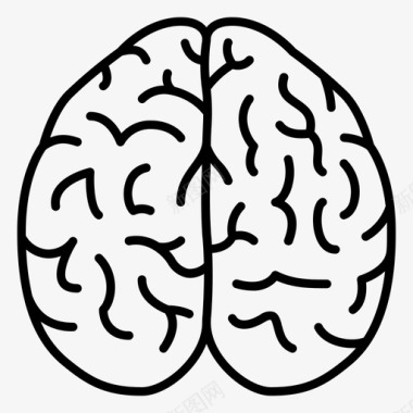 大脑智力神经学家图标