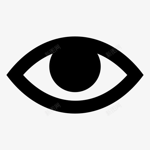查看观察预览svg_新图网 https://ixintu.com 查看 观察 预览 视觉 响应 用户界面 图示 图标 集合