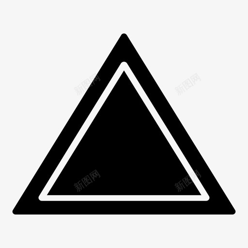 三角形场平面svg_新图网 https://ixintu.com 三角形 平面 平面几何 几何体 三面体
