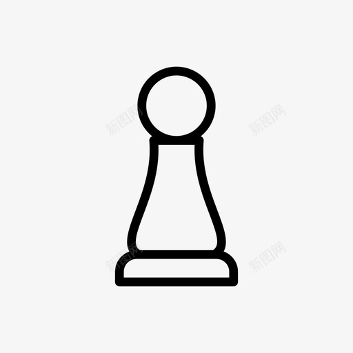 国际象棋游戏规划svg_新图网 https://ixintu.com 搜索引擎 优化 国际象棋 游戏 规划 战略 网页 线条